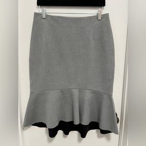 NWT H&M women gray skirt